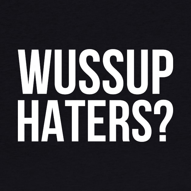 Wussup Haters by Rebus28